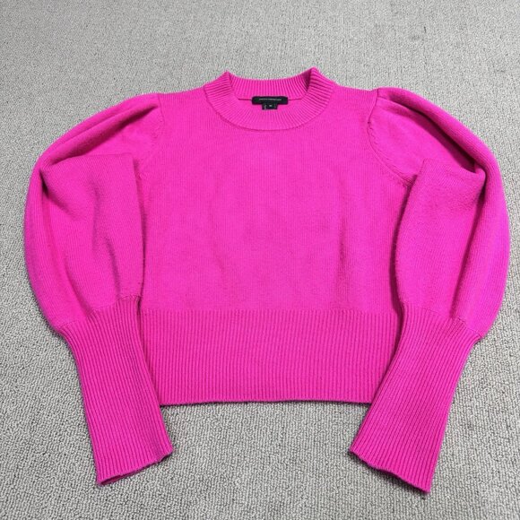 French Connection Sweater Pink Long Sleeve Pullover Women’s Size Medium - Picture 1 of 12